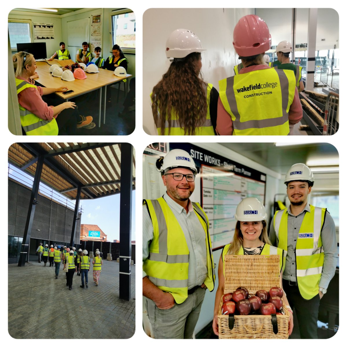 School’s nearly out for summer, but a group of Wakefield based dedicated #tlevels students made time to visit our #wakefield exchange project before a well-earned rest! They were joined by Cllr Masterman, Deputy Cabinet Member for Culture, Leisure & Sport for a guided tour