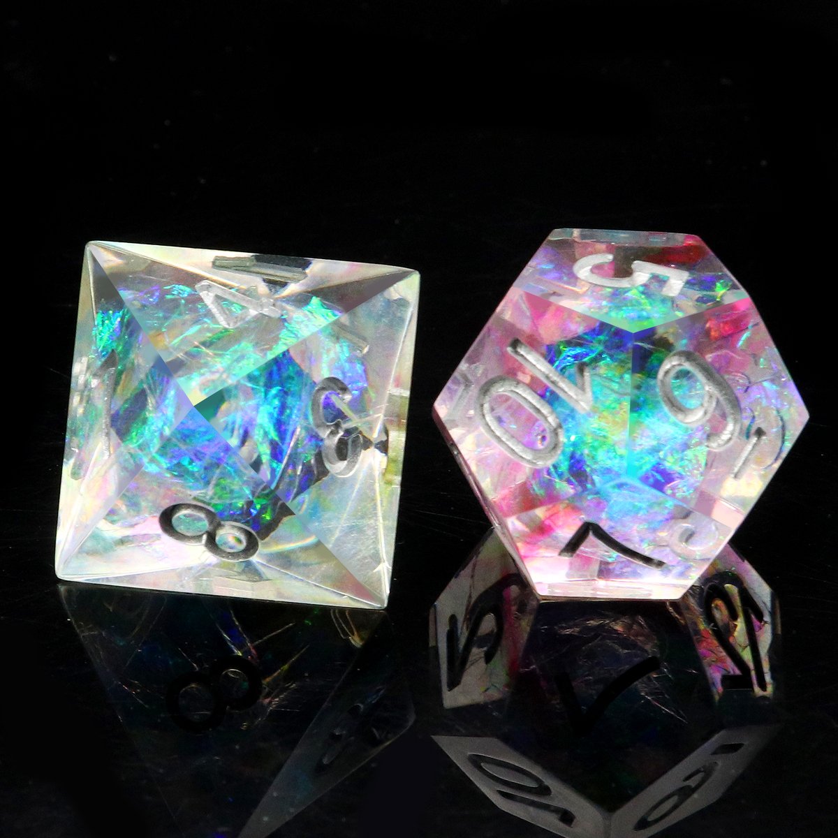 haxtecgame's tweet photo. New 🌈pride month dice are now available on our site https://t.co/VBJPRkoIpo Early bird deal valid. https://t.co/Jvr6V9ztCI