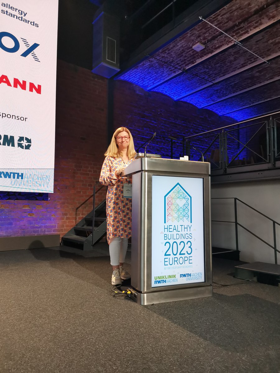 At the 18th Healthy Buildings 2023 #Conference, our colleague Lina Šeduikytė from the @ktuspace presented a #paper “Integration of Human Comfort Indicators in a Holistic Framework of Next-Generation Energy Performance Certificates".

🔗 Read more: d2epc.eu/en/news-events…