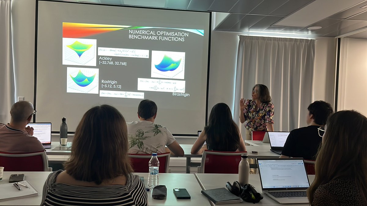 laetitiaJourdan's tweet photo. Day 3 of the summer school SSAAD and we are pleased to welcome Gabriela Ochoa for a course in Search Landscape Analysis ! https://t.co/9M3OyEVwoc