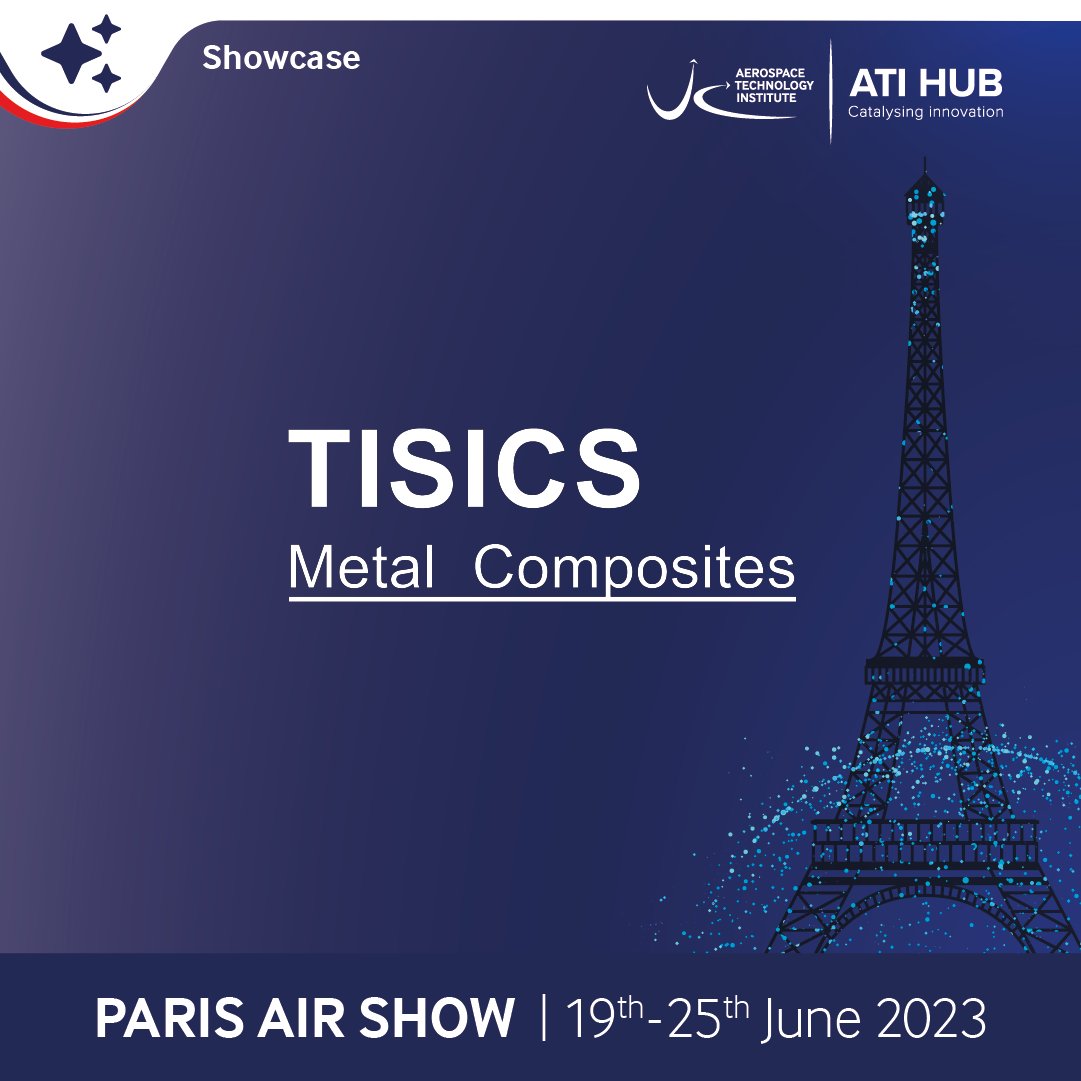 Next week we're off to Paris with @UKAeroInstitute as part of the #ATIHub showcase at #ParisAirShow ✈️ Ready to unveil our cutting edge technologies & deliver HUGE emissions savings for the #aerospace & #aviation industries ⚡️ @salondubourget #NetZero #AdvancedMaterials