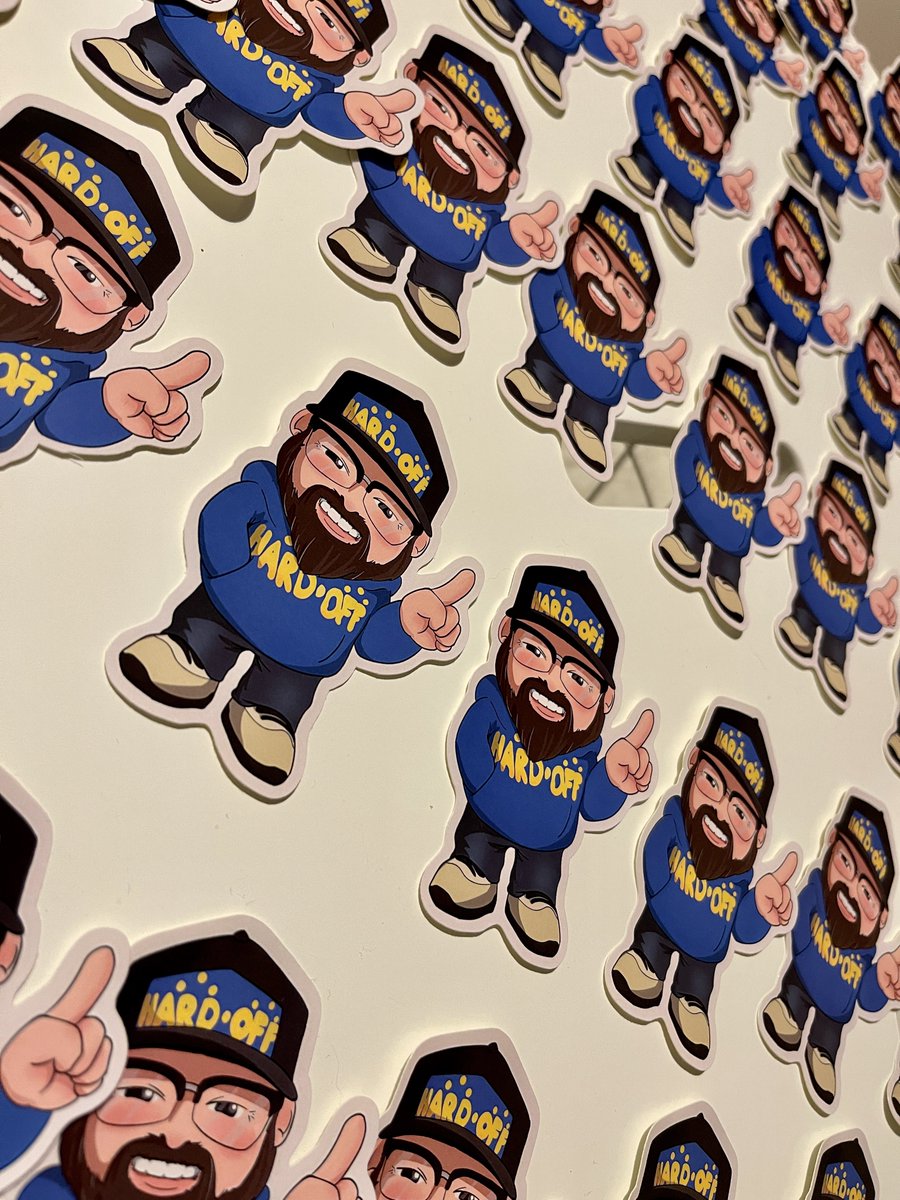 Most did not think it was possible. Industry experts said the technology does not exist yet. Some of you may ask, How can something be so HARD and STICKY at the same time?! 

I present to you the HARDEST sticker OFF-all time! #hardoff #ハードオフファミリー

Artist: <a href="/phakealways/">Phake Always</a>