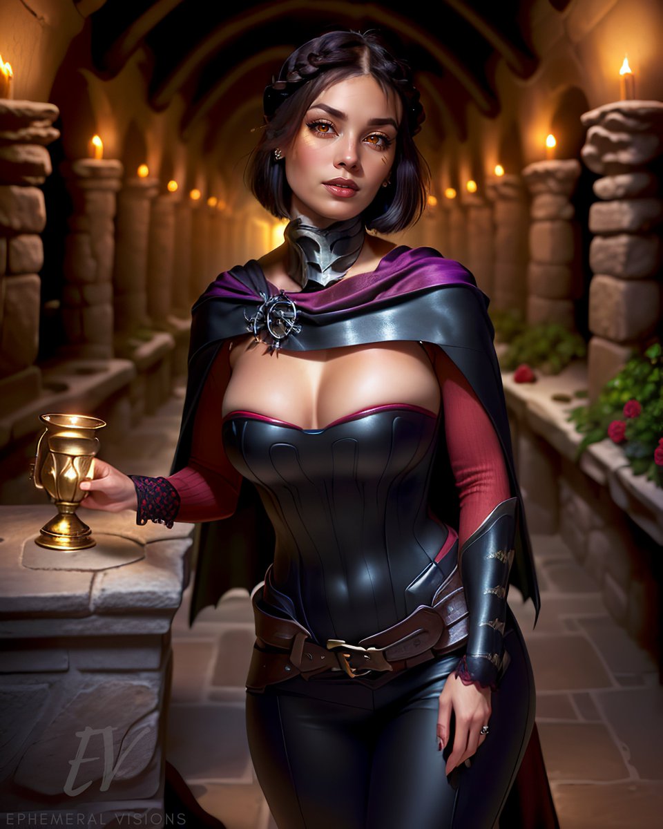 Serana from The Elder Scrolls V: Skyrim. For @zenithworkshop's #aigaming90s.

Let's face it, she's the only follower with any real personality and arc. Let's hope Elder Scrolls VI makes followers more interesting when it comes out in 20 years time.

#elderscrolls #skyrim #serana