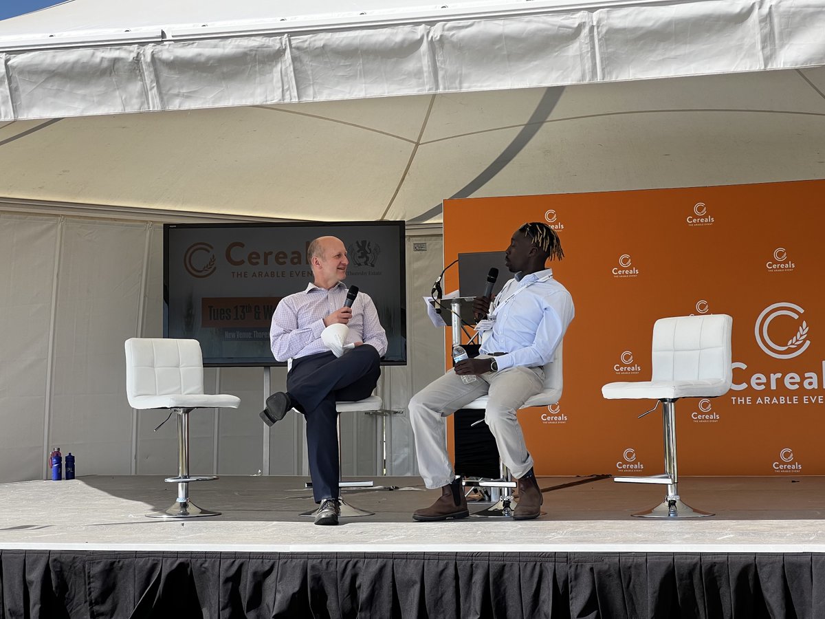 We hope everyone is ready for day two of Cereals Event! We are currently enjoying Flavian Obiero's insightful talk on economic challenges faced by farmers.

#cereals2023 #farming #economy #agriculture #farmingtechnology #farmingforthefuture