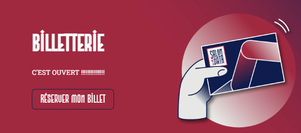 👋👋👋Ca y est, vous pourrez réserver votre #billet 🎟️pour le SALON DE LA DATA ET DE L'IA  qui aura lieu le #19Sep2023 à La Cité des Congrès de Nantes !
#NDW10 #Data #IA #Event #Ticket
app.swapcard.com/event/salon-de…