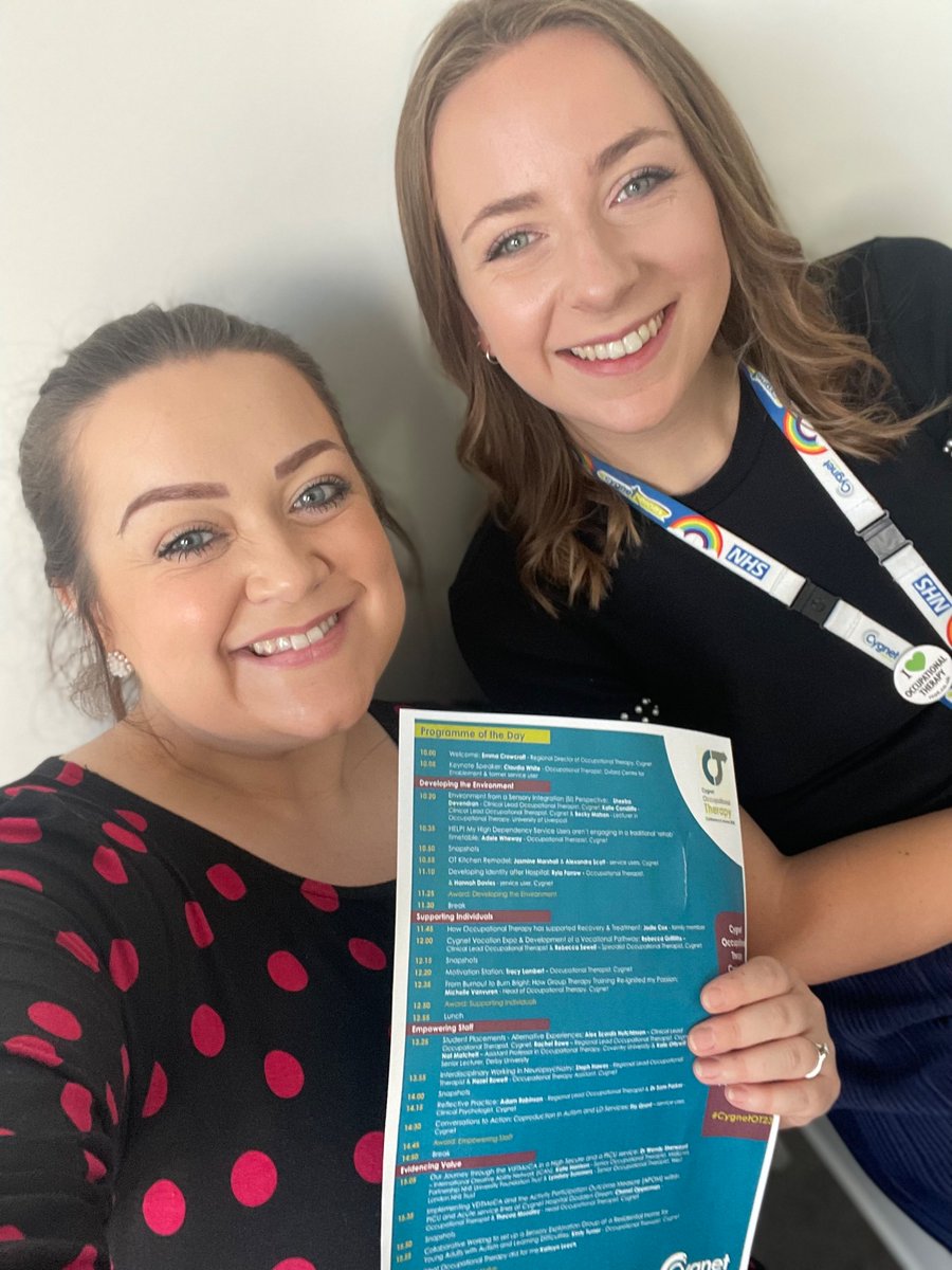 Donna_Coyle's tweet photo. Excited to be watching the @CygnetOT conference &amp; awards 2023 at Cygnet Bury with all the north west teams. Amazing inspirational presentations so far 🤗😊☀️ #CygnetOT23 https://t.co/ERdwBbsElW