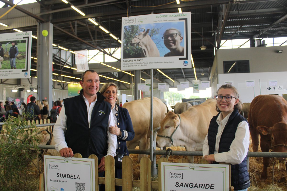 Salon de l'Agriculture Nouvelle-Aquitaine (@agri_aquitaine) on Twitter photo ✨ Retour sur les temps forts d'#Aquitanima ✨
🐮 Concours de races
🐄 #Races en présentation
🐏 #Aquitanima Tour International
🐑 Journées #ovines
❤️ Espace Pas d'Elevage sans Amour
#SANA2023 #aimetonagri #ParlonsagricultureNA
<a href="/racesaquitaine/">Conservatoire des races d'Aquitaine</a> <a href="/Foirebordeaux/">Foire de Bordeaux</a> ✨ Retour sur les temps forts d'#Aquitanima ✨
🐮 Concours de races
🐄 #Races en présentation
🐏 #Aquitanima Tour International
🐑 Journées #ovines
❤️ Espace Pas d'Elevage sans Amour
#SANA2023 #aimetonagri #ParlonsagricultureNA
<a href="/racesaquitaine/">Conservatoire des races d'Aquitaine</a> <a href="/Foirebordeaux/">Foire de Bordeaux</a>
