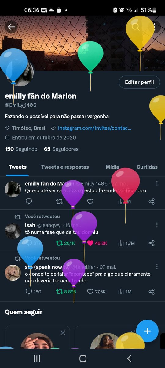 Emilly_1406's tweet photo. Acho tão legalzinho esses balões https://t.co/AYRzJrBMOo