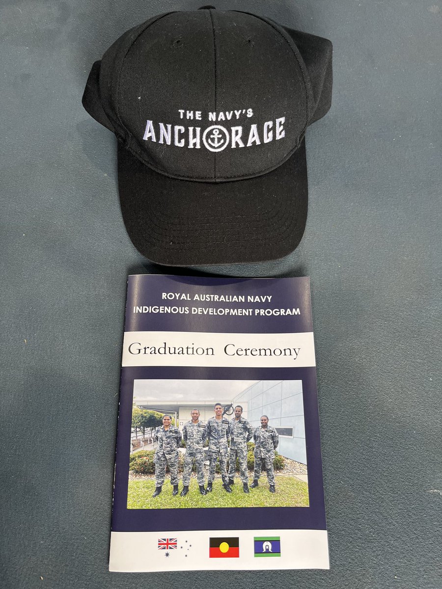 Delighted to represent The Navy’s Anchorage today at the <a href="/Australian_Navy/">Royal Australian Navy</a> graduation ceremony for their Indigenous Development Program - well done to the graduates and all who support this excellent program
