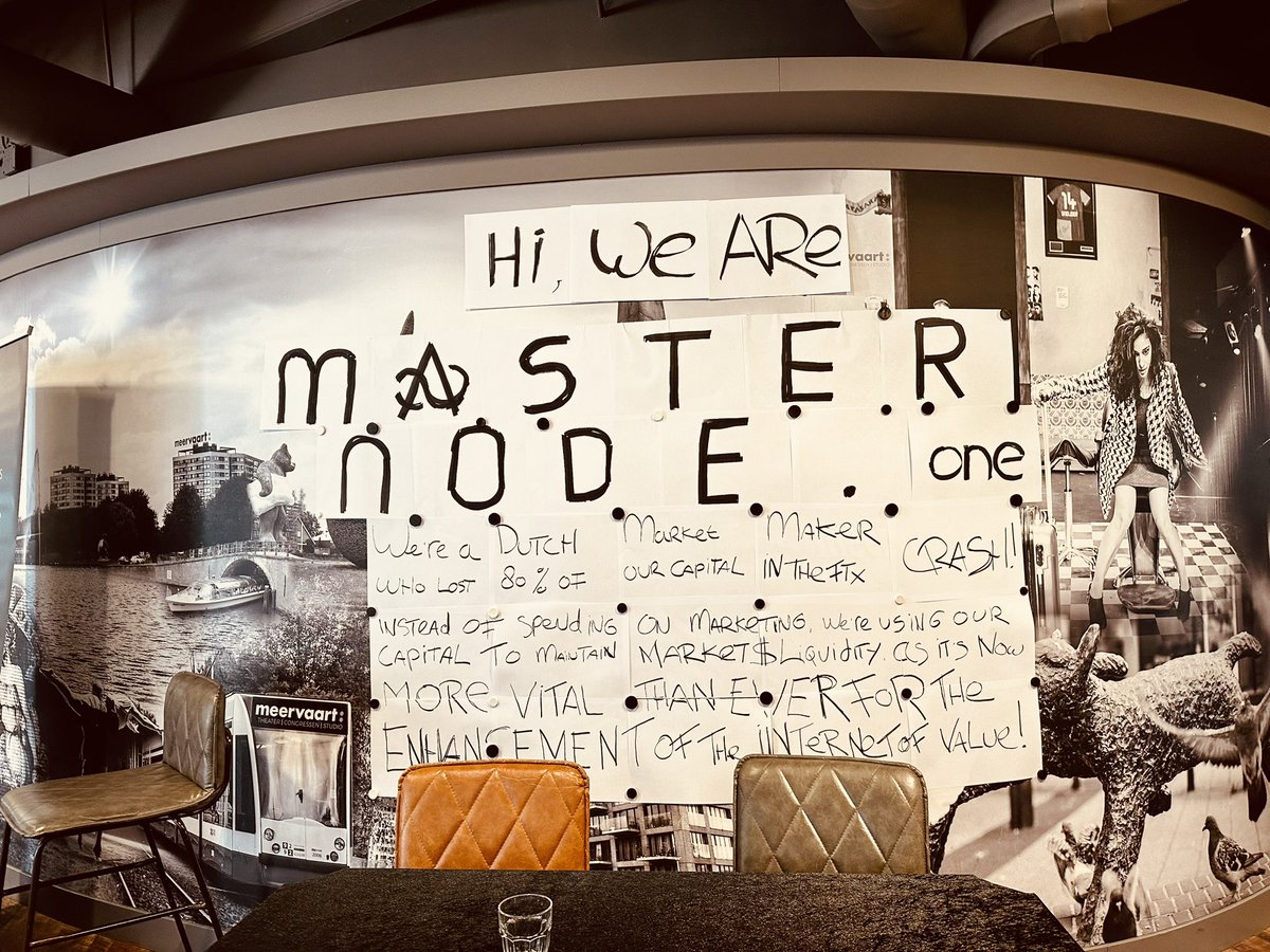 We’re proud partner of the <a href="/dblockchaindays/">Dutch Blockchain Days</a> which is held today in Amsterdam, come and visit our stand if you’re looking for a market maker. As you can see we use capital as efficient as possible 😉 #trading