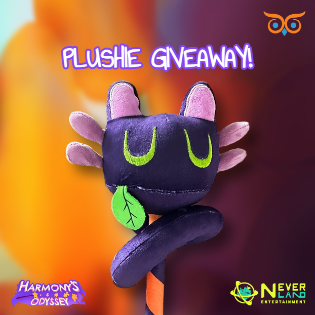 MythicOwlGames's tweet image. 🎁 Kitty Wand Plushie #Giveaway is here! 🎁

Enter to win this adorable #plushie from Harmony's Odyssey! 

1. Follow @MythicOwlGames 👍
2. RT this post 🔁
3. Contest ends June 21st (6PM CET) 📅

We have 2 plushies for the winners, good luck! 🤞
#contest #indiegames