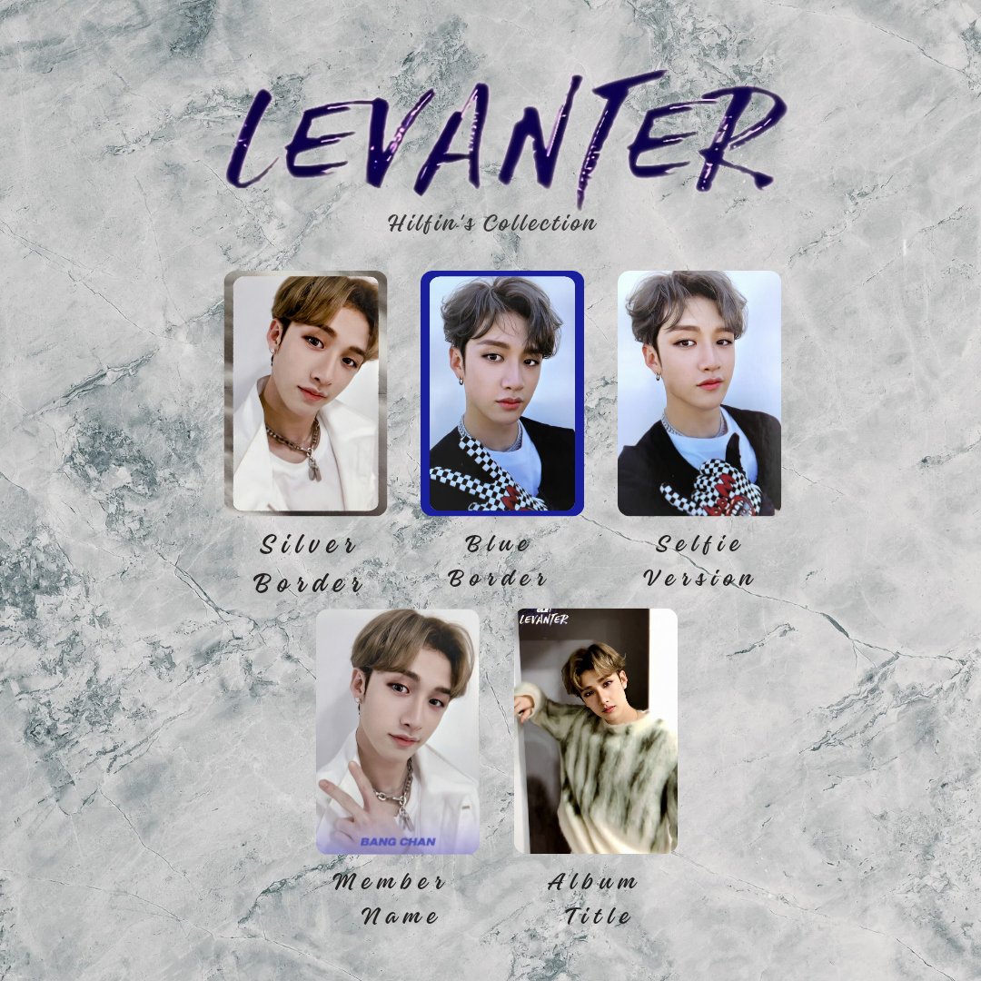 ••• wtb ••• wishlist •••
looking for seller
•》prefer ina 
•》opslot can be discuss

dm for contact or LINE
line.me/ti/p/-5R-p26gyh

   --- bangchan levanter ---
     --- album inclusion ---

• not in rush
• normal budget

••-- straykids skz levanter bangchan--••