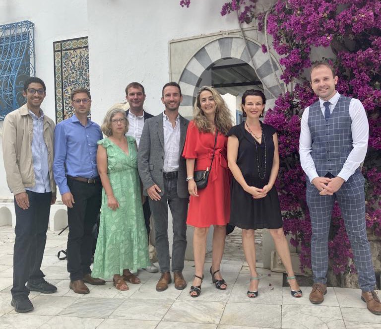 MichelBauza's tweet image. 👍 Mission de 8 collègues #TeamFranceExport en Tunisie pour rencontrer l’équipe 💪@BF_Tunisia et mieux comprendre les opportunités du marché pour les entreprises 🇫🇷 à l’occasion du #FCI2023 #TFE2Rives 🙏 @ParantAndre pour votre accueil @FranceTn