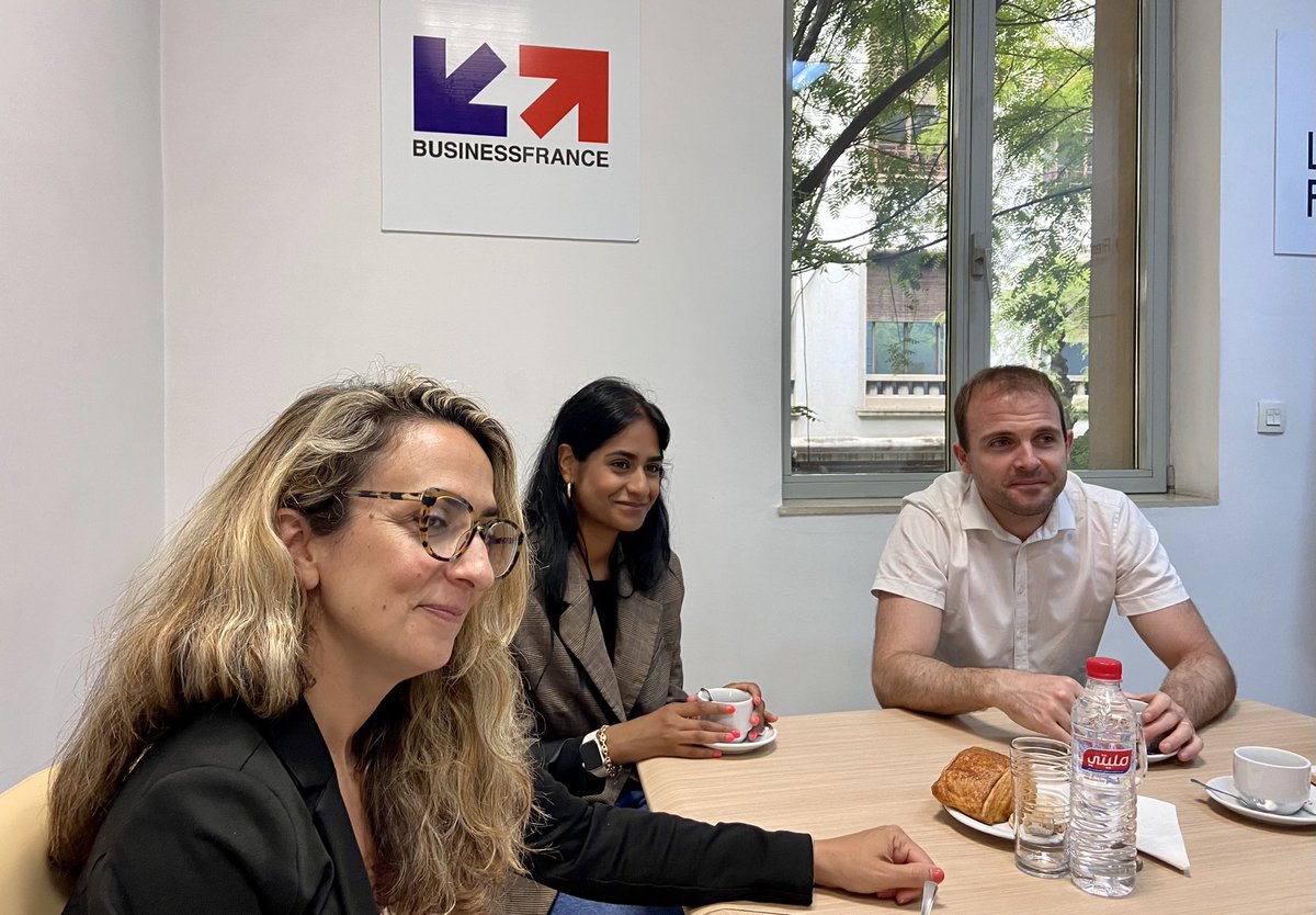 MichelBauza's tweet image. 👍 Mission de 8 collègues #TeamFranceExport en Tunisie pour rencontrer l’équipe 💪@BF_Tunisia et mieux comprendre les opportunités du marché pour les entreprises 🇫🇷 à l’occasion du #FCI2023 #TFE2Rives 🙏 @ParantAndre pour votre accueil @FranceTn