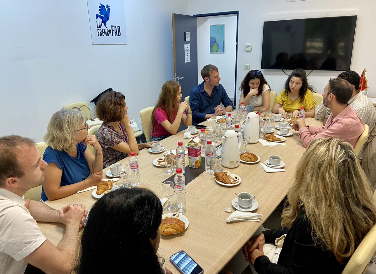 MichelBauza's tweet image. 👍 Mission de 8 collègues #TeamFranceExport en Tunisie pour rencontrer l’équipe 💪@BF_Tunisia et mieux comprendre les opportunités du marché pour les entreprises 🇫🇷 à l’occasion du #FCI2023 #TFE2Rives 🙏 @ParantAndre pour votre accueil @FranceTn