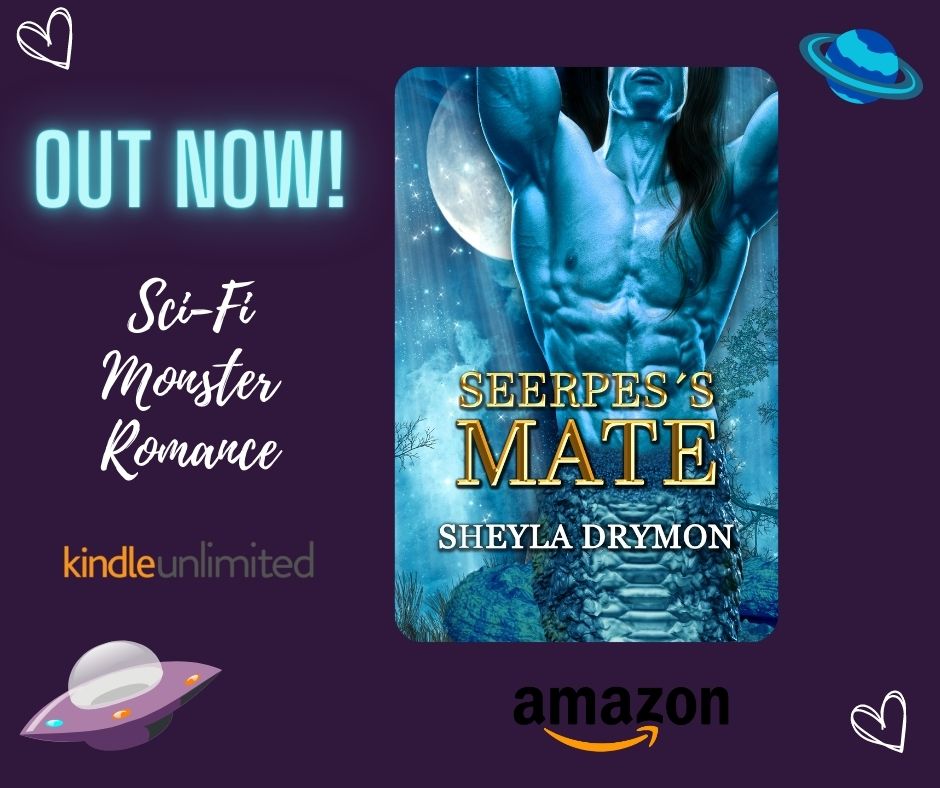 OUT NOW!
Seerpe´s Mate
KindleUnlimited
CA: amazon.ca/dp/B0C7NG4QHZ
A Sci-Fi Monster Romance.
Will he get her to love him and forget about the stars?

#alienromance #nagaromance #scifiromance #monsterromance #booktwitter #alienspice #sfrbooks #spicybooks #SFR #smutbooks