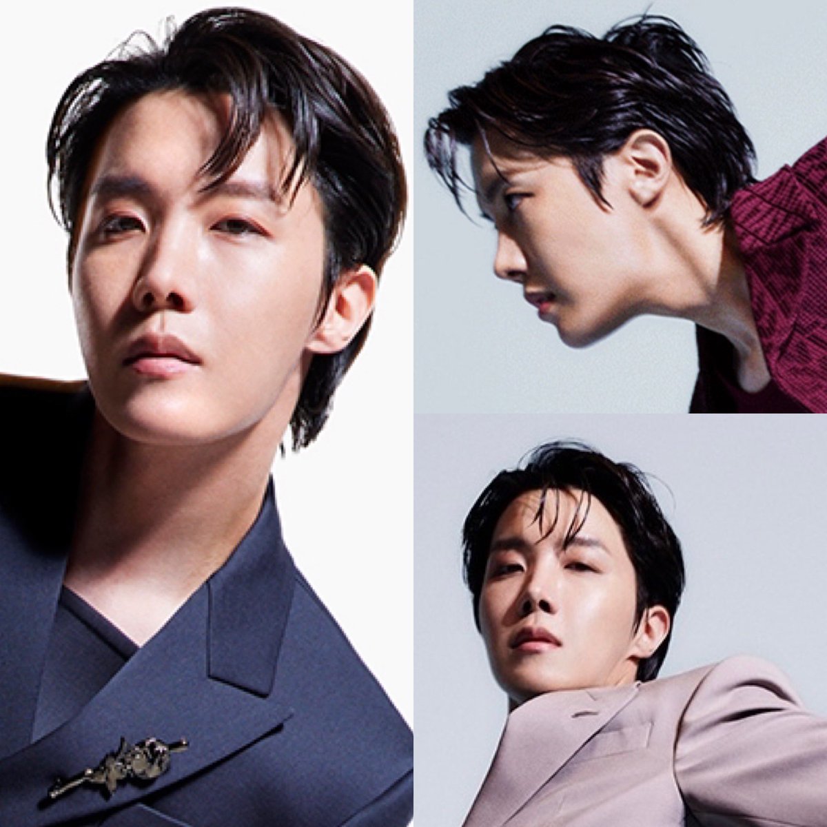 Everyone’s talking about his dynamic poses (and for good reason) but allow me to direct your attention to THE FACE. Who can strike those poses and look this gorgeous, cool and calm?

Only j-hope. 💖

J-HOPE x LOUIS VUITTON
J-HOPE FASHION KING
J-HOPE MVP OF FASHION…