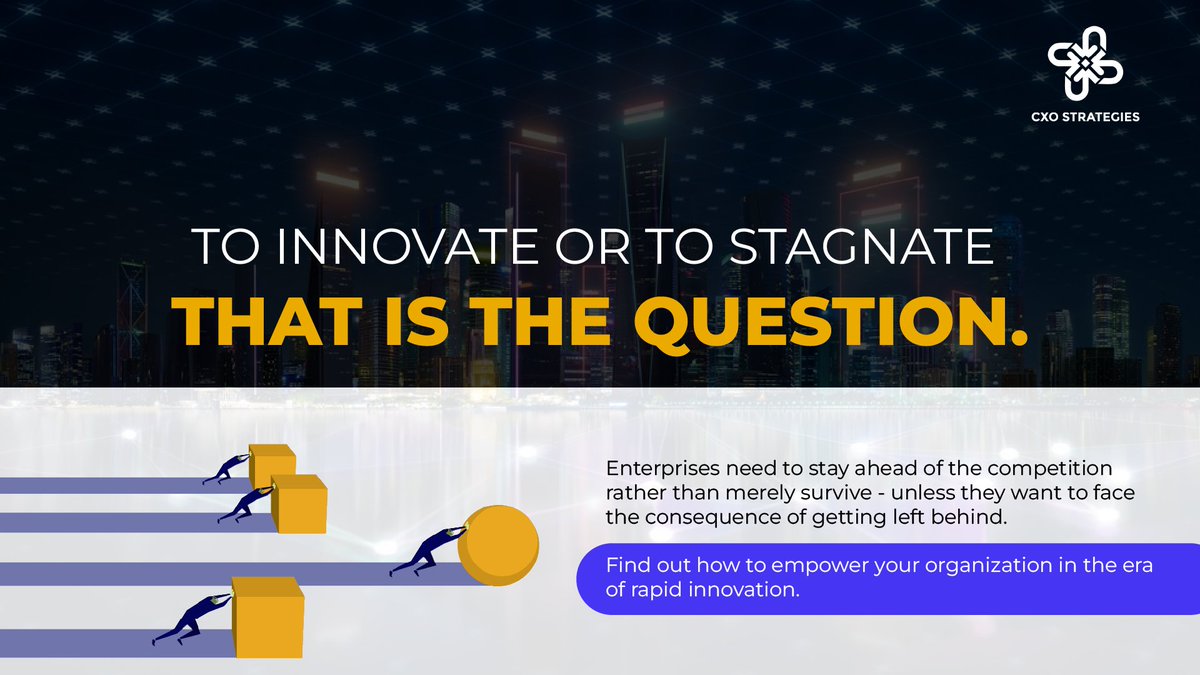 A culture of innovation is the core competency in today’s market.

Read more on the three practical actions to stay relevant and sustain your organization's innovative culture.

lnkd.in/dXrtgjTz

#InnovationCulture #CoreCompetency #MarketTrends #InnovationStrategy