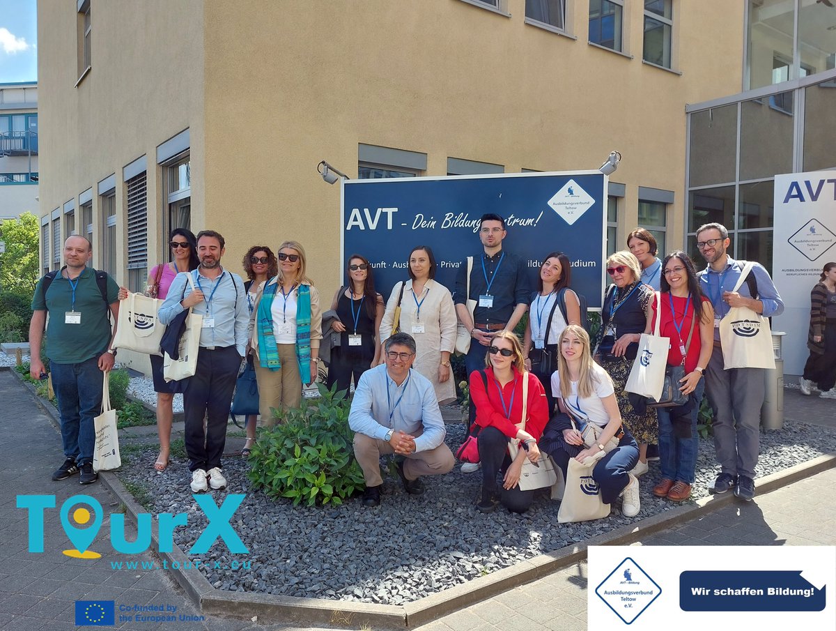 AVT_Bildung's tweet photo. Erfolgreicher "StudyVisit" Auftakt im Rahmen unseres Erasmus+ Projektes #TourX im AVT #AVT_Bildung Ausbildungsverbund Teltow e.V. / Berufliches Bildungszentrum!
https://t.co/RqX6UUMuM4
https://t.co/arquOHOBuu
#studyvisit #hotellerie #gastronomie #erasmus https://t.co/vrM4fU4HZf