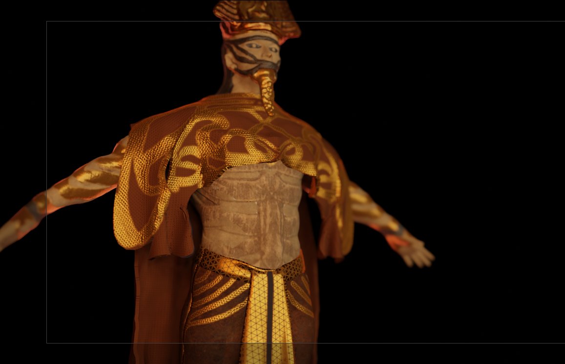 'Step into the realm of ancient gods with our immersive VR game! ✨✨ Witness the awe-inspiring 3D rendered model of Amun-Ra, the Egyptian deity of sun and kingship'.  

#VRGaming #AmunRa #AncientEgypt #GodsAmongUs #ImmersiveExperience #IndieGame #GamingCommunity #ComingSoon