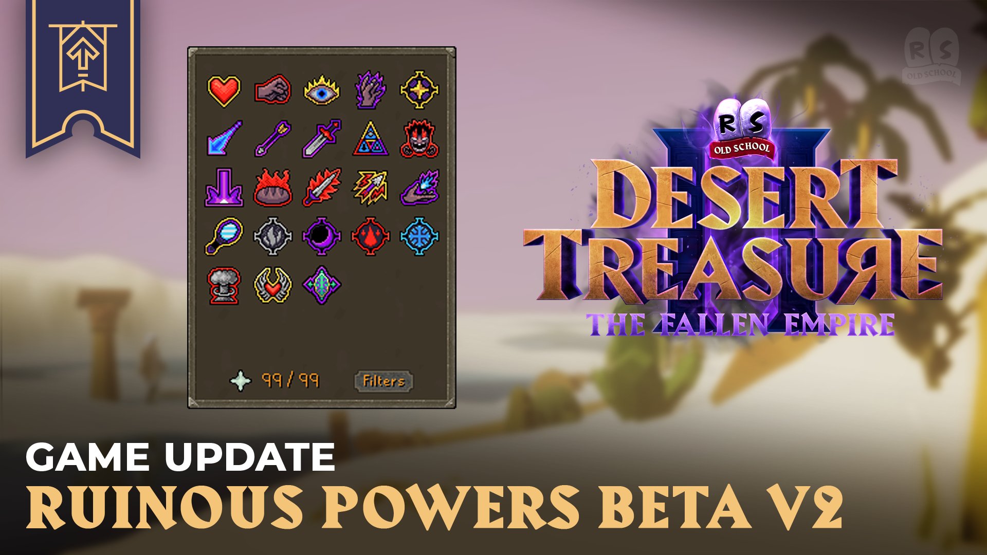 Old School RuneScape on X: ⚙ GAME UPDATE DAY ⚙ 🌍 This week we've got a  bunch of Beta worlds for you to explore upcoming content like the WBR  rewards, Poison Dynamite