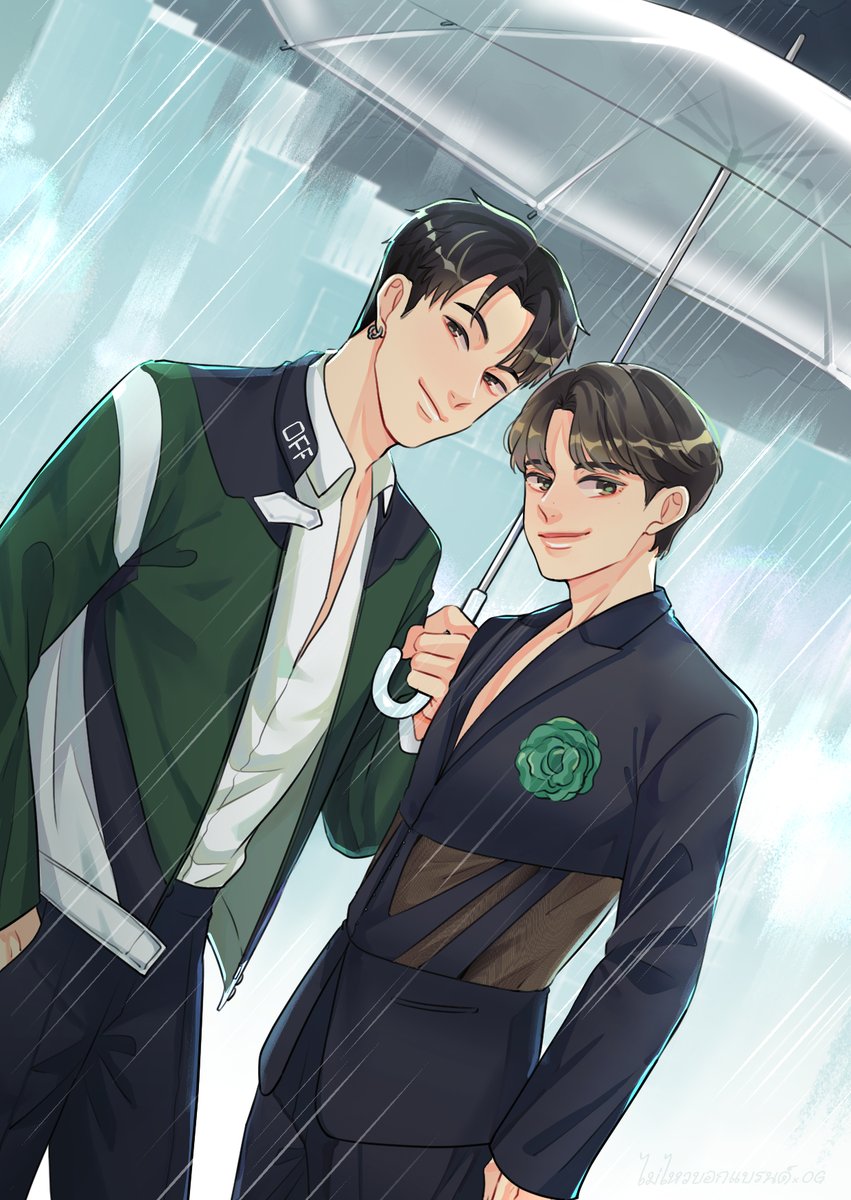 yami604_illus's tweet image. 拖了很久5555
這個衣服不能不畫…😇

#ออฟกัน #ไม่ไหวบอกแบรนด์xOG 
#OffGunfanart