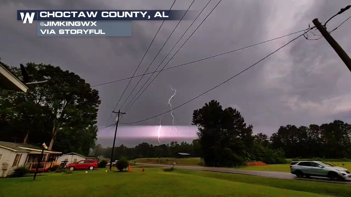 WeatherNation on Twitter "Severe storms in Alabama produced some