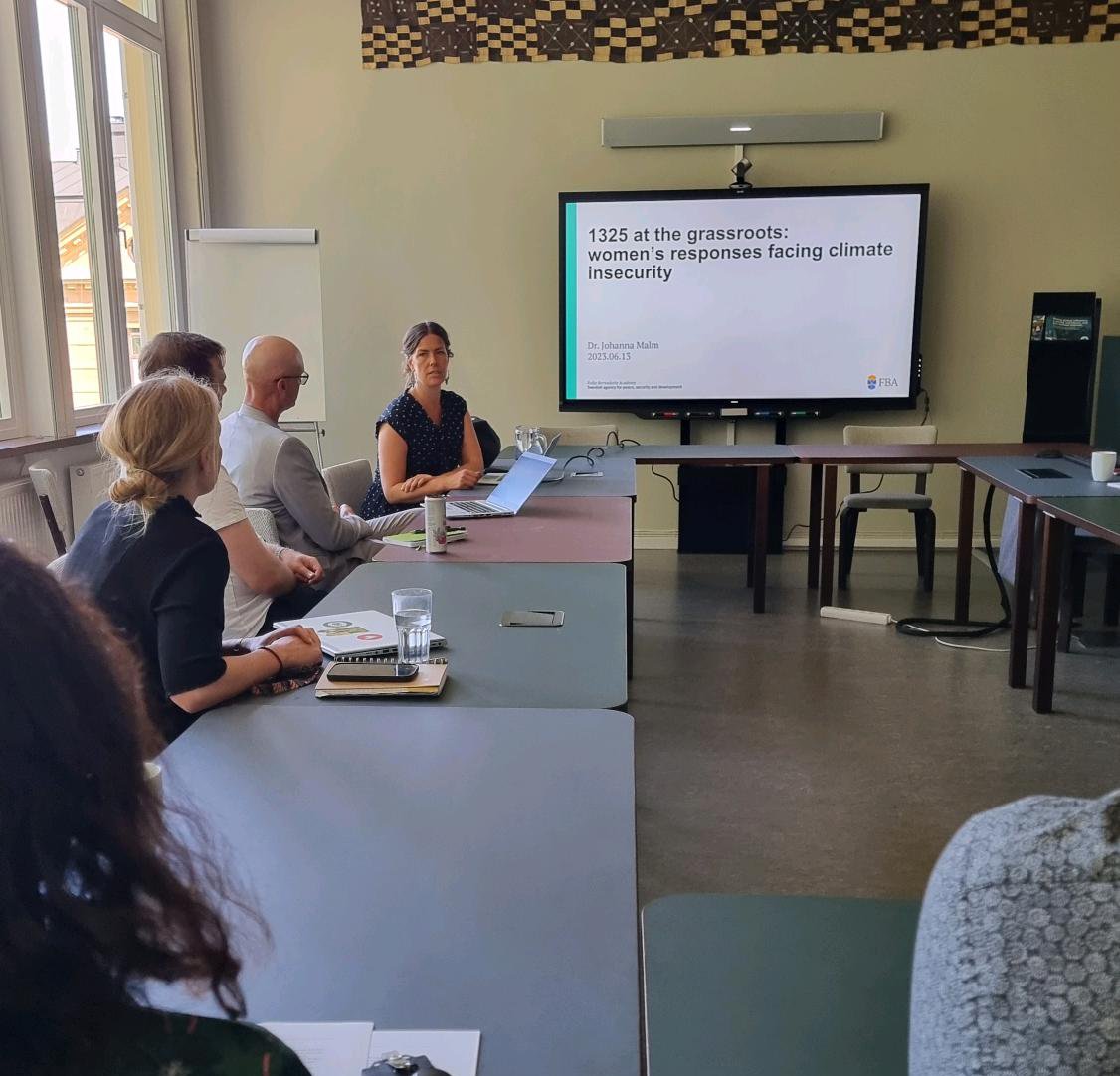NordicAfrica's tweet photo. Yesterdays Internal Research Seminar with @drjmalm from @FBAFolke. Thank you for visiting and for contributing with important knowledge! https://t.co/3hs6e0ObvP