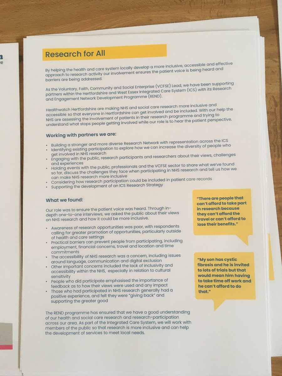 researchPhil's tweet photo. A big thank you to all who attended the public event last week in St Albans
Really grateful to listen to views on how we (NHS and Social care) can make research more inclusive and relevant to all across Hertfordshire and West Essex
#Gotothepeople was the take home message https://t.co/Wz5KHdTaeh