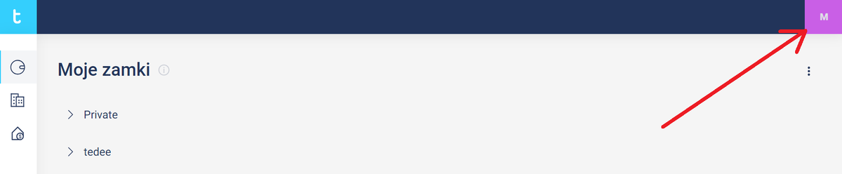 You can install the Tedee portal as a desktop app.
No need to open the browser to manage your locks – with the app, you are just one click away from Tedee access control. To install the app, log in to the Tedee portal and click on your initials in the top right corner.
#smartlock