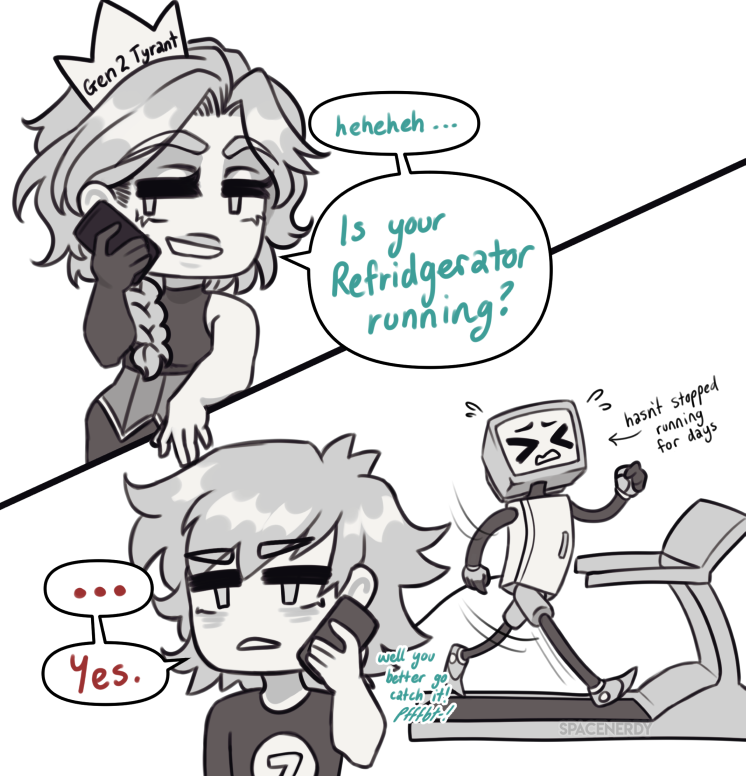 I also revitalised my Chibi style last year, after a few years of going on strike from doing chibis - they had become a bit of a crutch for me back in the day. The first piece was a revenge on <a href="/mowzies/">Rozie</a> and the second one was a silly attack on TK7Art (AF &amp; IG)