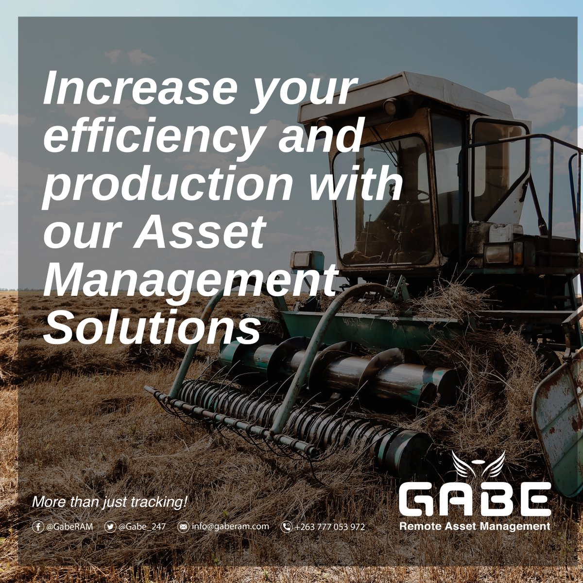 GabeAfrica's tweet photo. Have access to information about your agriculture equipment in your pocket.

#technology #innovation #africa #assetmanagement #TOYOTA #agriculture https://t.co/BSOnMwZDXb