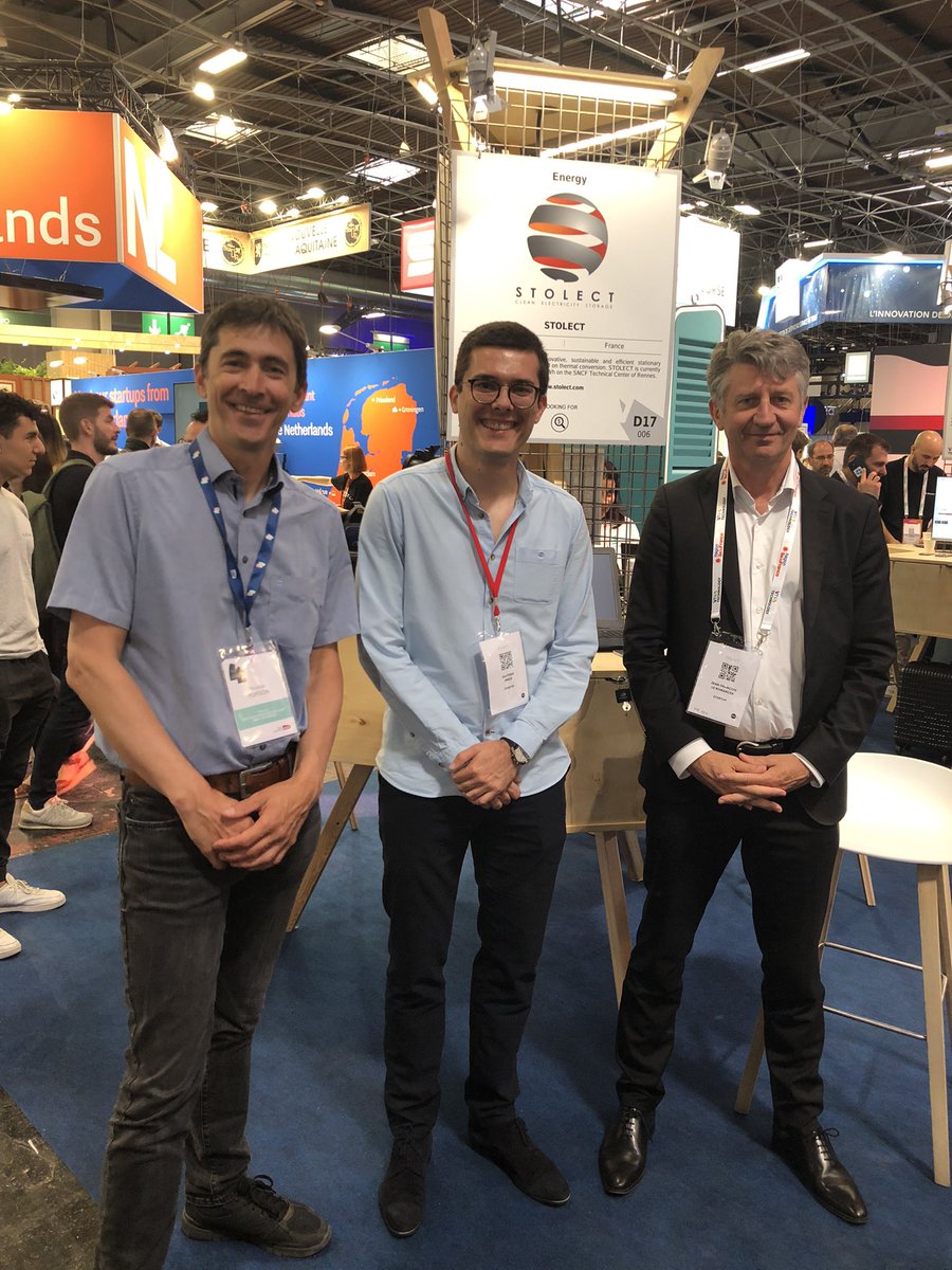 Corinne Talotte (@corinnetalotte) on Twitter photo #STOLECT_FR, partenaire du Technicentre de maintenance #TER Bretagne présent aujourd’hui sur le stand #VIVASNCF pour présenter leur solution innovante de stockage d’énergie
<a href="/SNCFVoyageurs/">SNCF Voyageurs</a> <a href="/stolect_fr/">STOLECT - Clean Electricity Storage</a> #STOLECT_FR, partenaire du Technicentre de maintenance #TER Bretagne présent aujourd’hui sur le stand #VIVASNCF pour présenter leur solution innovante de stockage d’énergie
<a href="/SNCFVoyageurs/">SNCF Voyageurs</a> <a href="/stolect_fr/">STOLECT - Clean Electricity Storage</a>