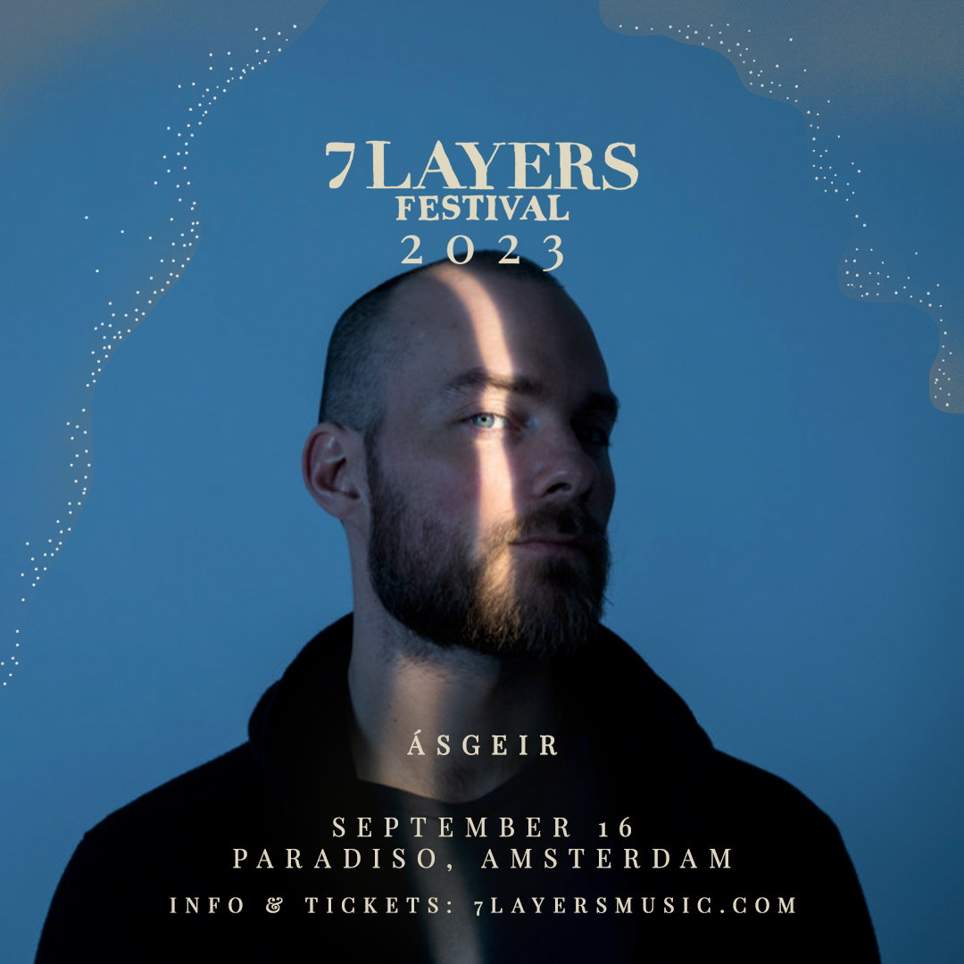 Looking forward playing @se7enlayers on September 16th at @ParadisoAdam Tickets go on sale this Friday June 16th at 10 AM CEST through 7layersmusic.com