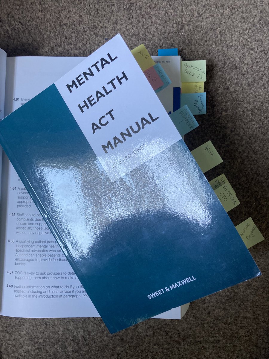 I wonder if anyone has ever drowned in Mental Health Law? 😆