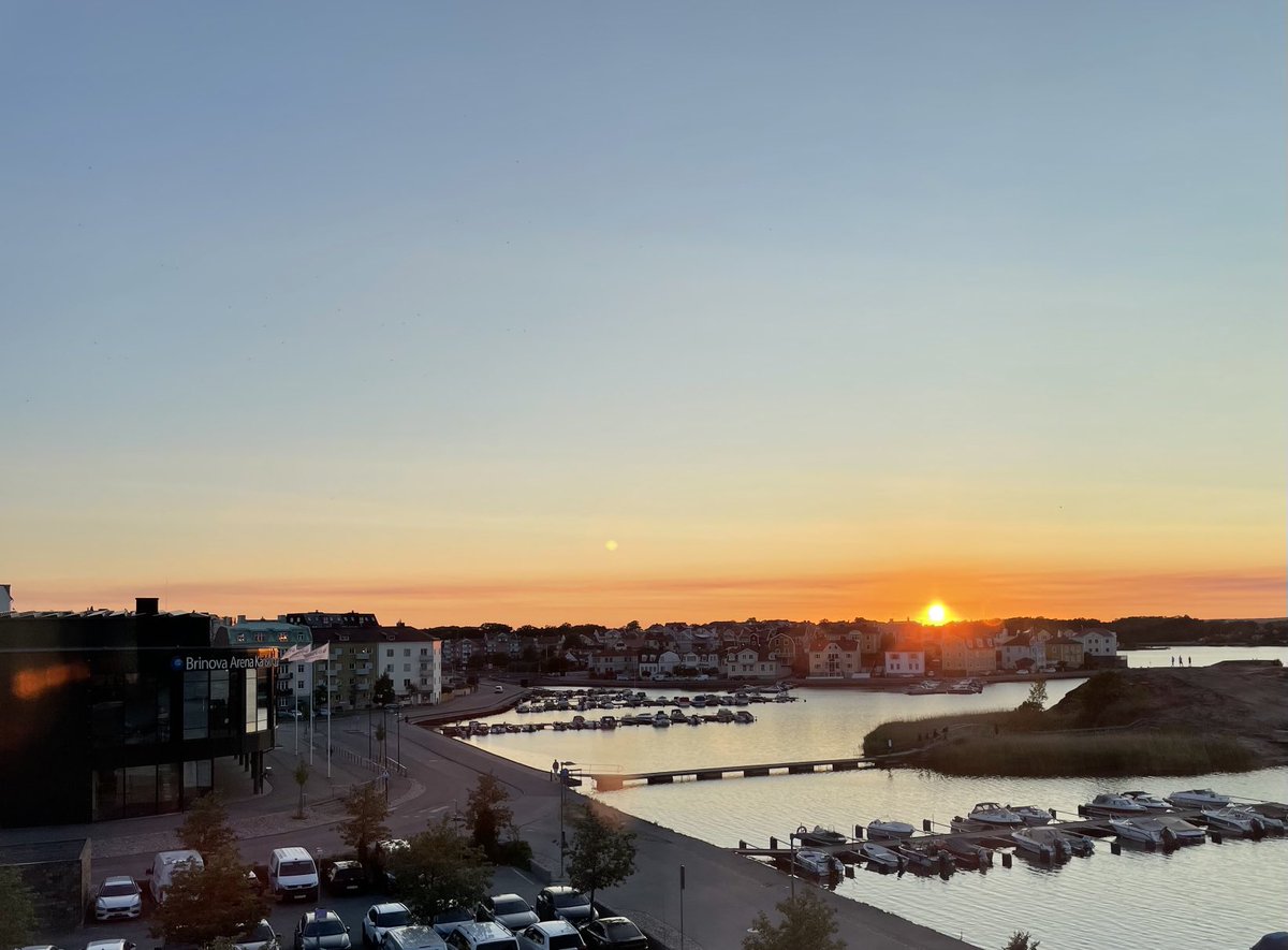 It was a pleasure to be a guest of Sweden at the EU Maritime Security Strategy away days in beautiful Karlskrona this week. What a sunset!