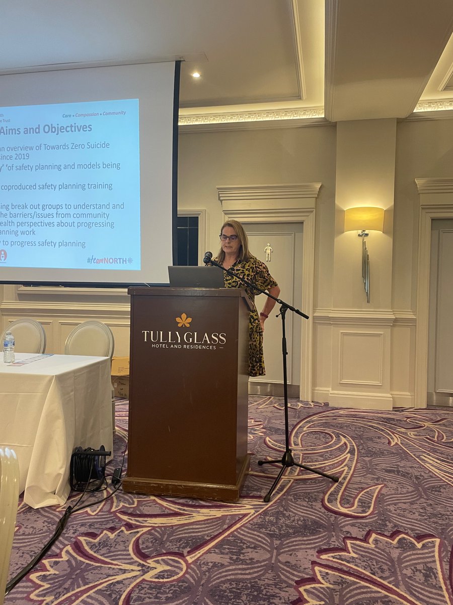 JacquiArmstro10's tweet photo. Understanding the importance of safety planning in the Community Mental Health setting and learning lessons from our Acute colleague’s perspective 
#personcentredapproach

@PetraCorr https://t.co/kHuNaumbUE