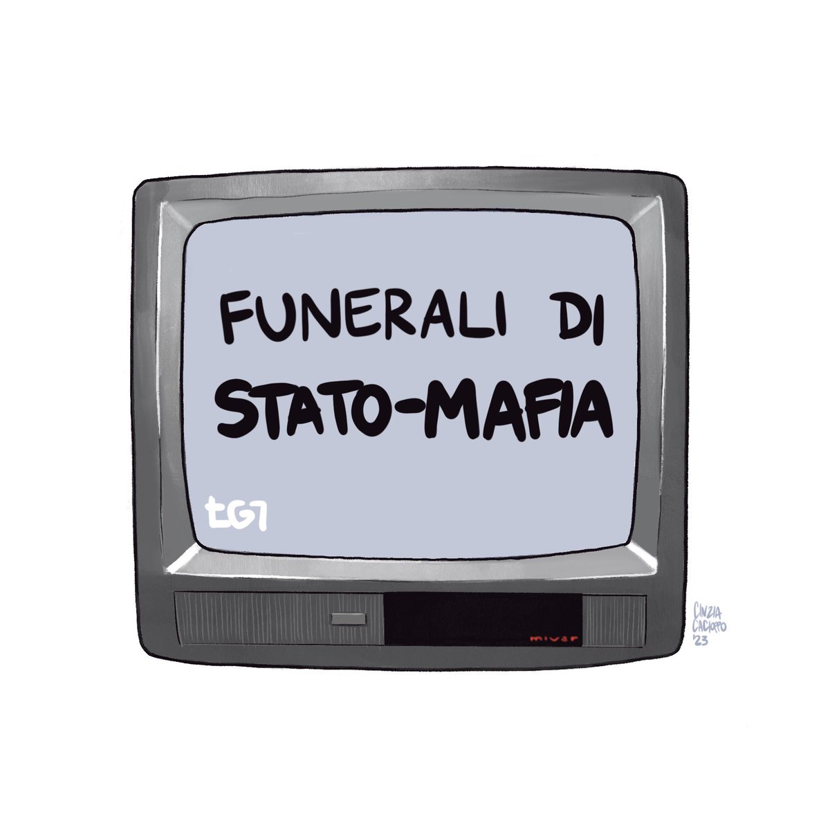 “L’Italia è il paese che amo.”

#FuneralidiStato #luttonazionale #berlusconi #vignetta