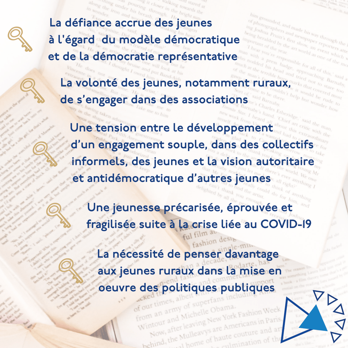 ❓ Comment les jeunes ruraux s'engagent-ils ? Découvrez-le en 5️⃣ points clés ! 

👀 Pour lire la synthèse complète de cette troisième rencontre du club de lecture sur l'#engagement : fonda.asso.fr/ressources/clu… 

Pour rejoindre le prochain club : helloasso.com/associations/l…