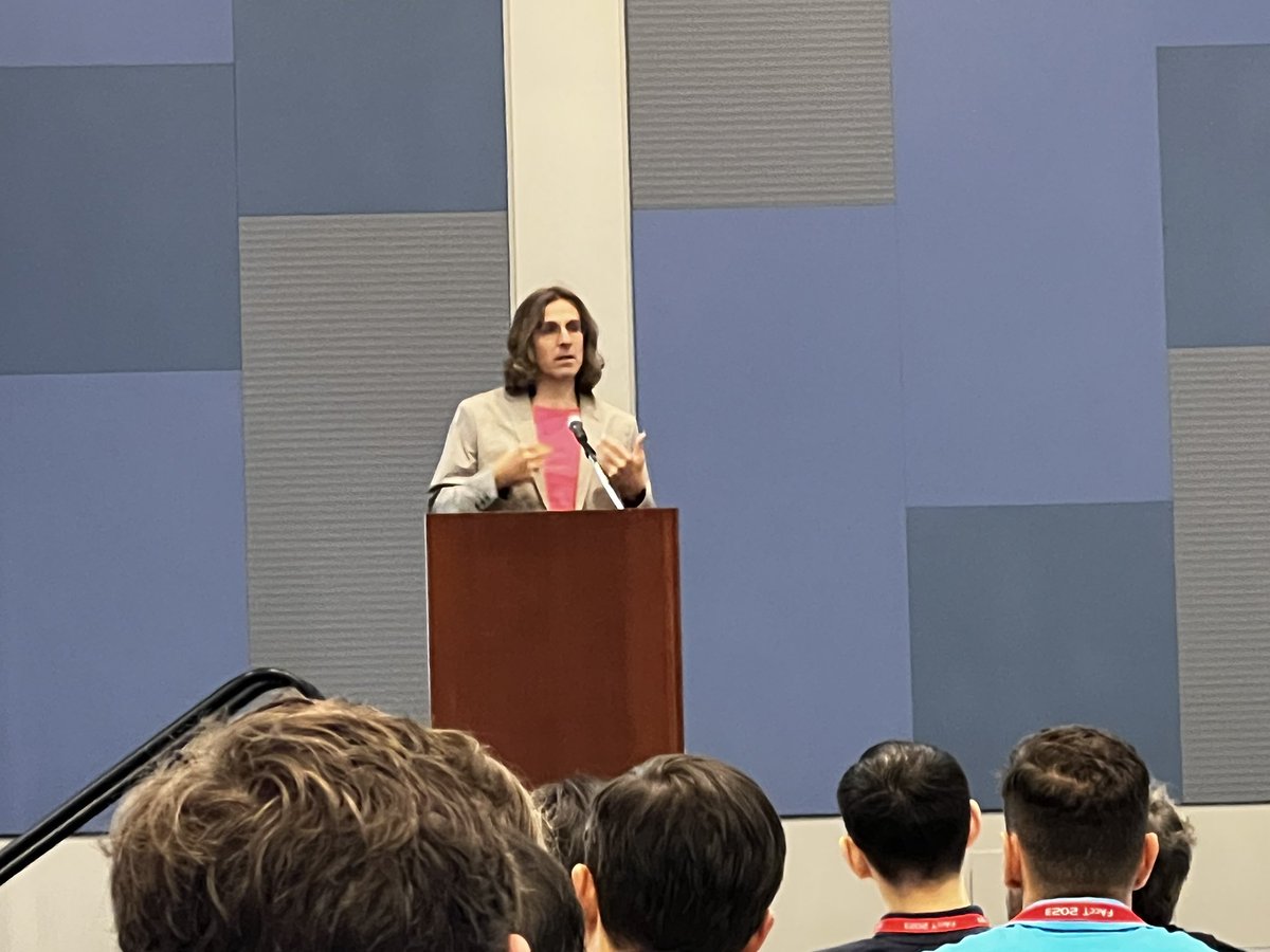 Currently attending the ACM FAccT conference in Chicago. Just listened to an incandescent, brilliant talk by Moritz Hardt, Director at Max Planck Institute on the power of predictions, a talk focused on Machine Learning and prediction.