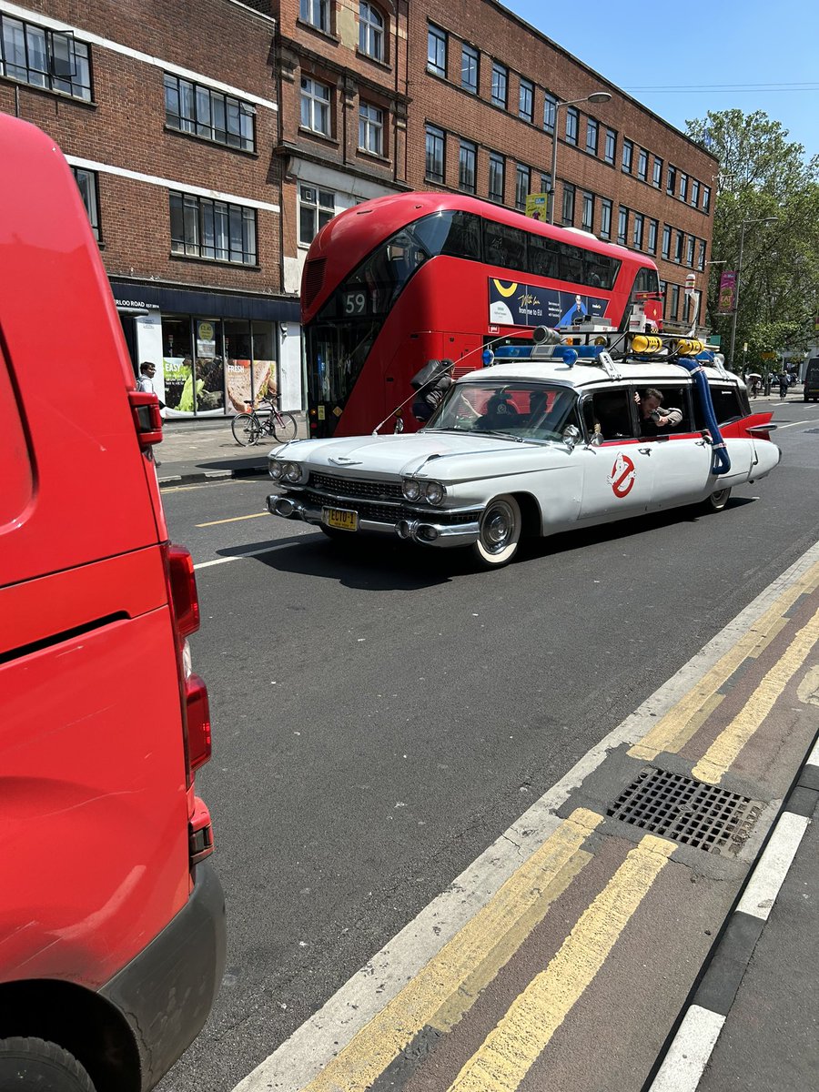 Ghostbusters around Waterloo