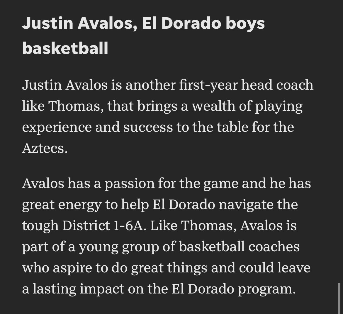 Super BLESSED to be part of the EMPIRE to help guide and build our AZTECS! @ElDoHoops