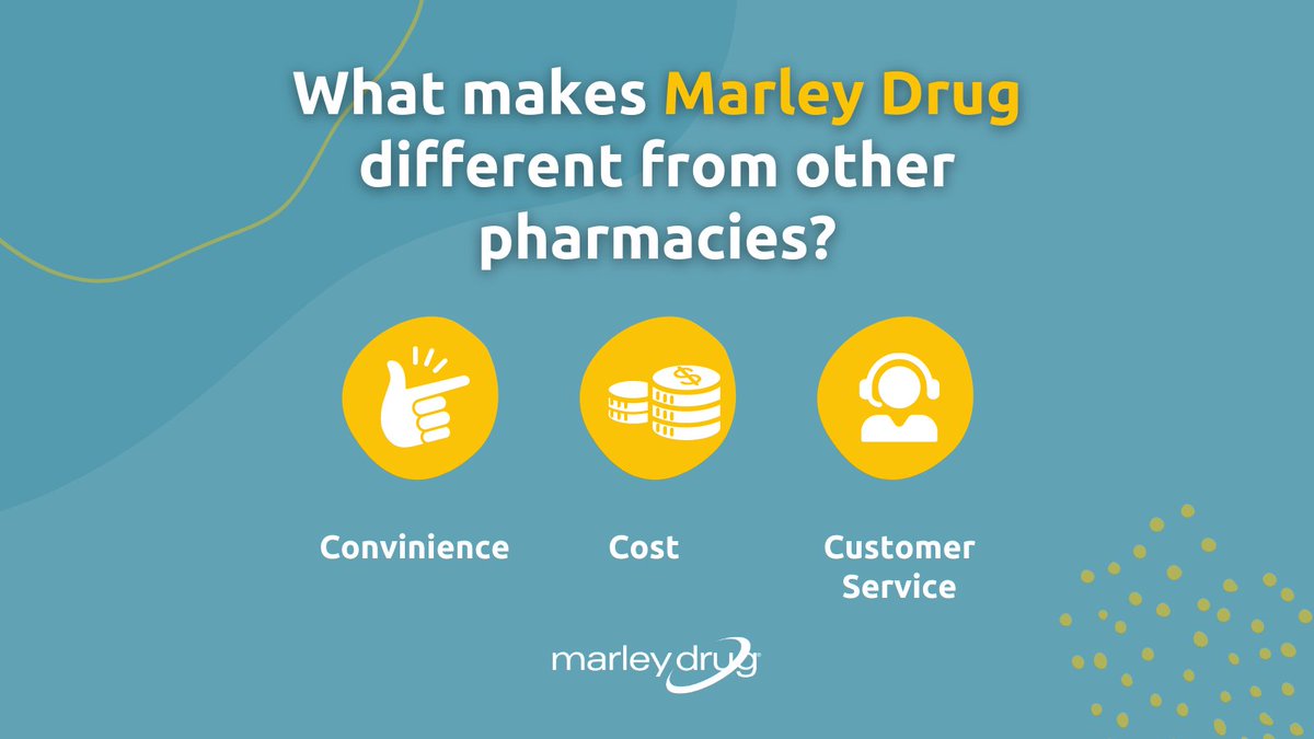 #MarleyDrug sets itself apart with three pillars: cost, convenience, and customer service!

Choose Marley Drug for an exceptional pharmacy experience! marleydrug.com 

#pharmacy #pharmacist #drugstore #medicine #BuyMedicine #PharmacyLife #pharmaceuticals #HealthCare