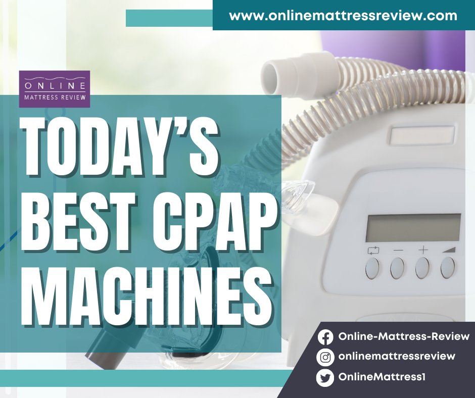 Suffering from fitful breathing caused by sleep apnea? Here are today’s Best CPAP Machines! bit.ly/3CvtZq7 #cpapmachine #onlinemattressreview