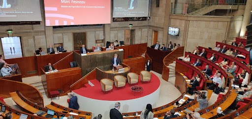 CUMAFrance's tweet photo. La #FNCuma était au #CESE aujourd'hui pour la présentation de son projet d’avis sur "Les recommandations pour un contrat ambitieux entre l’agriculture et la société française"
#Cuma #agriculture #collectif https://t.co/fsFkNfFa6T