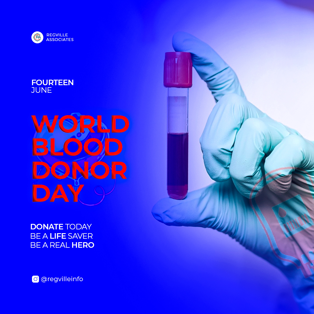 It is World Donor Day, a day when we are reminded of how interconnected our world is and how a kind act can have an impact across geographic boundaries as well as cultural divides. 
#regvilleinfo