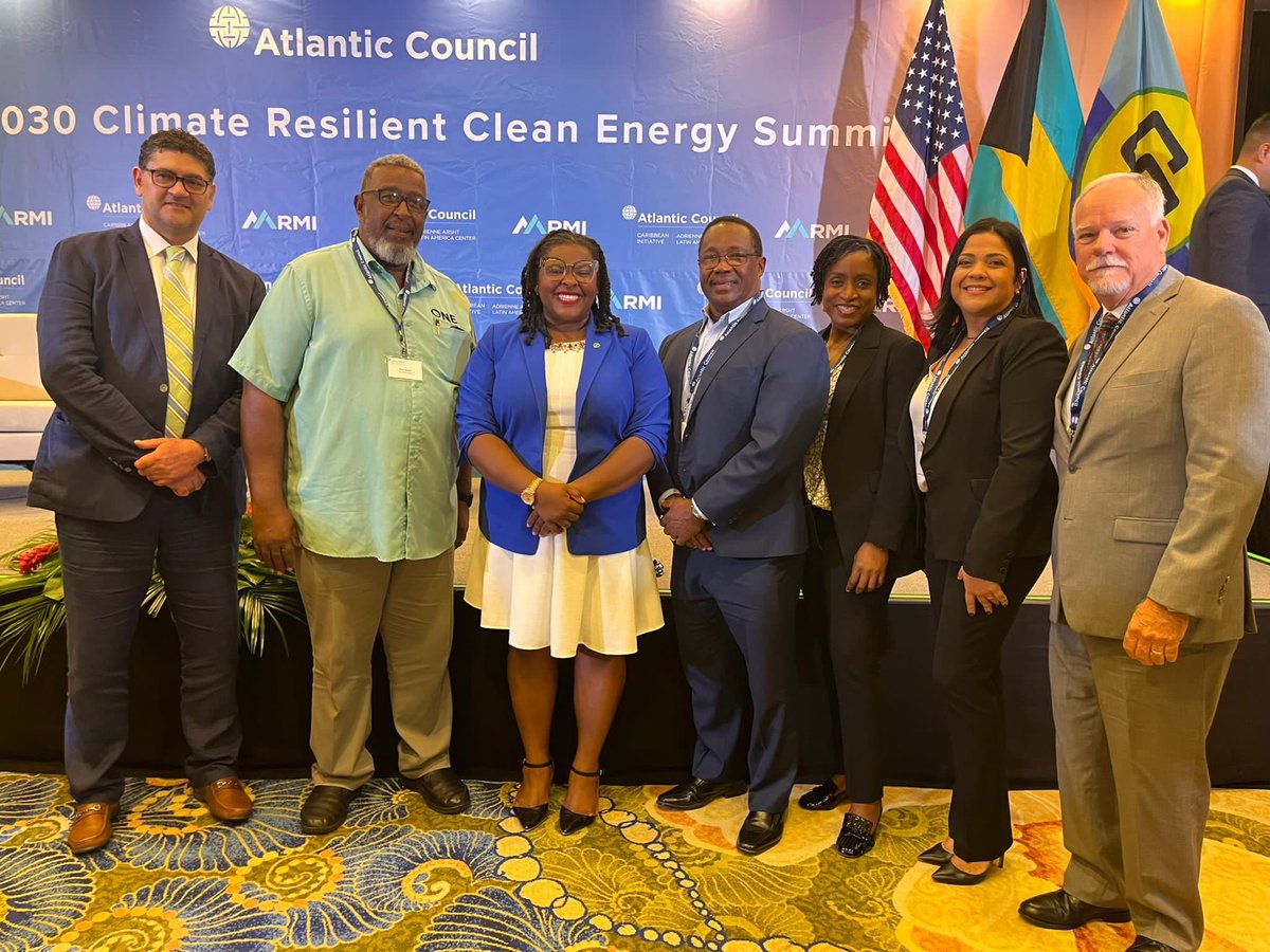 DoeIntlAffairs's tweet image. Special thanks to the @AtlanticCouncil for hosting the Climate Resilient Clean Energy Summit, where @ENERGY’s Kimberly Ballou led a discussion on enhancing local capacity in the Caribbean. #PACC2030