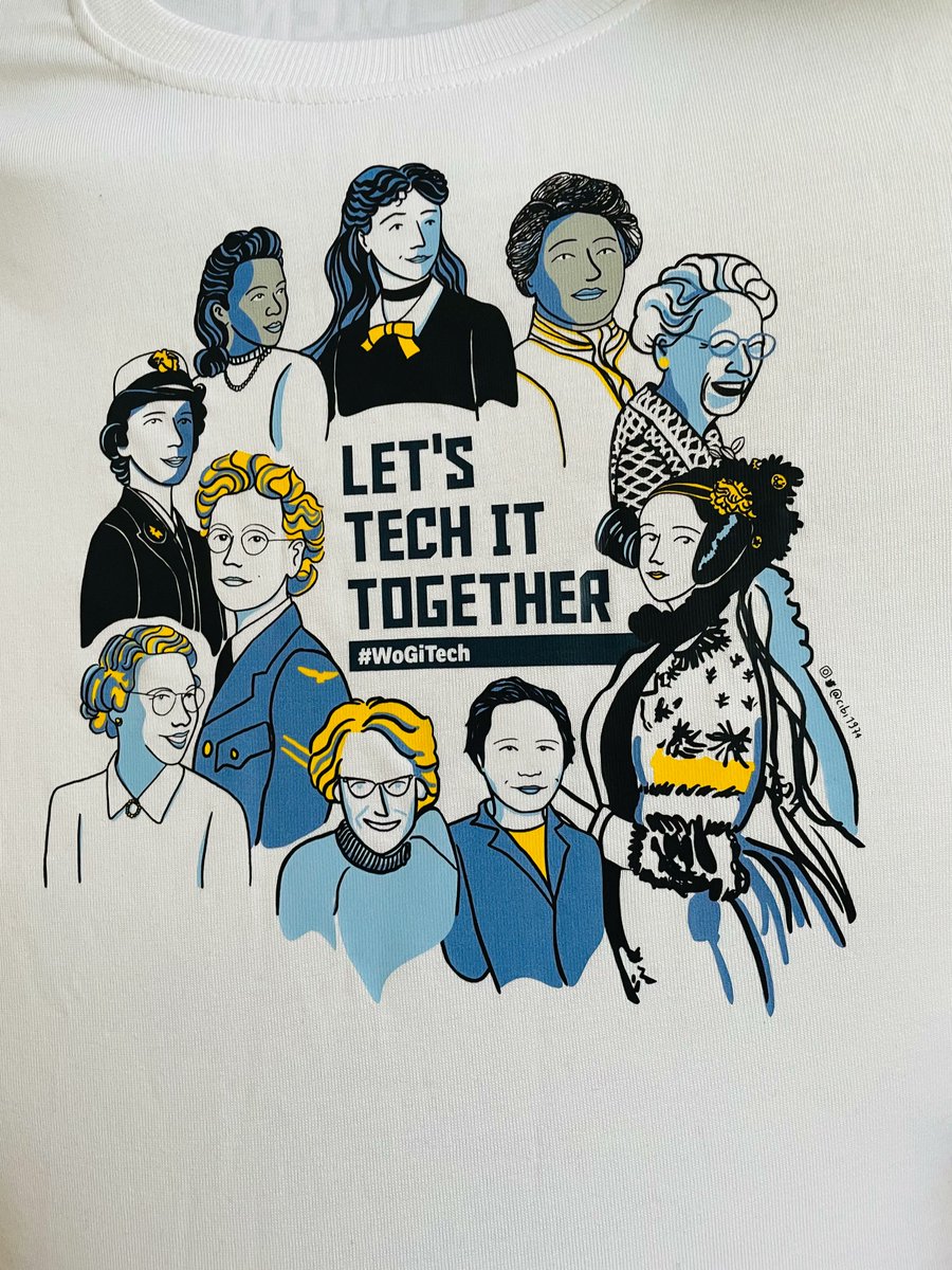 #EnjoyDigitAll (@enjoydigitall) on Twitter photo (#WoGiTech / #VivaTech) Voici la nouvelle édition de notre T-shirt 👕
Merci <a href="/cibi1974/">Céline Pernot-Burlet</a> 🤩
📘 Sophie Germain
✊🏿 Josephine Silone Yates
🦠 June Almeida
👩💻 Ada Lovelace
⚗️ Chien-Shiung Wu
🎹 Daphné Oram
💻 Betty Holberton
🔎 Joan Clarke
💡 Grace Hopper
🎓 Marie Maynard Daly (#WoGiTech / #VivaTech) Voici la nouvelle édition de notre T-shirt 👕
Merci <a href="/cibi1974/">Céline Pernot-Burlet</a> 🤩
📘 Sophie Germain
✊🏿 Josephine Silone Yates
🦠 June Almeida
👩💻 Ada Lovelace
⚗️ Chien-Shiung Wu
🎹 Daphné Oram
💻 Betty Holberton
🔎 Joan Clarke
💡 Grace Hopper
🎓 Marie Maynard Daly