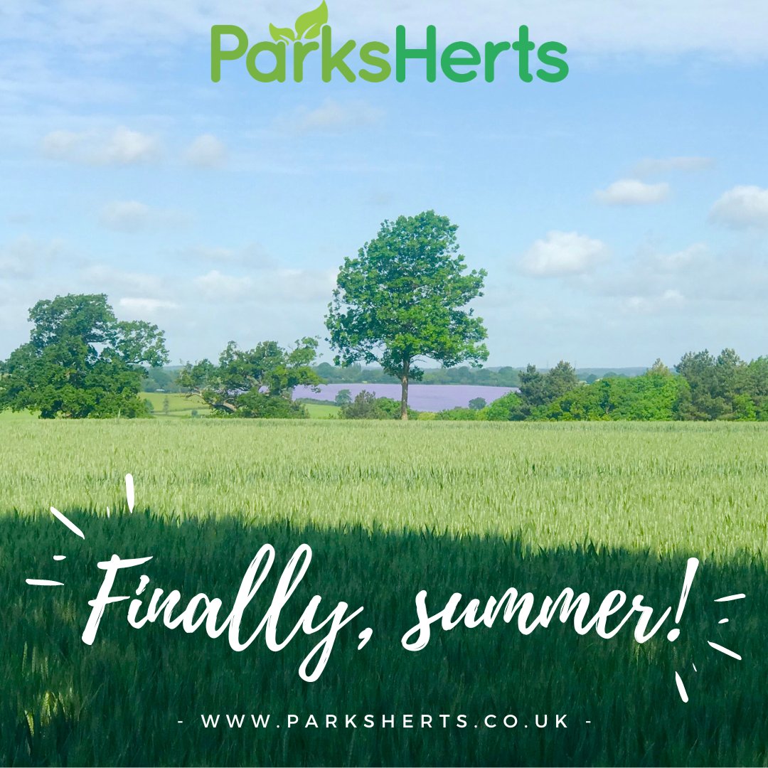 The sun is out and summer has arrived!  😎
Make the most of the warm weather while it lasts and find your perfect park with parksherts.co.uk