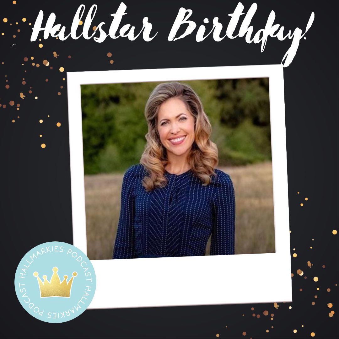 Happy Birthday to Pascale Hutton @HuttonPascale #hallmarkies #hallstarbirthday